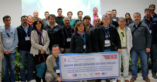 Il gruppo in visita